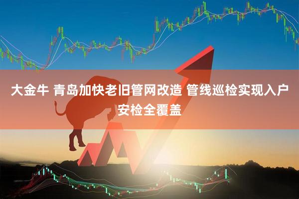 大金牛 青岛加快老旧管网改造 管线巡检实现入户安检全覆盖